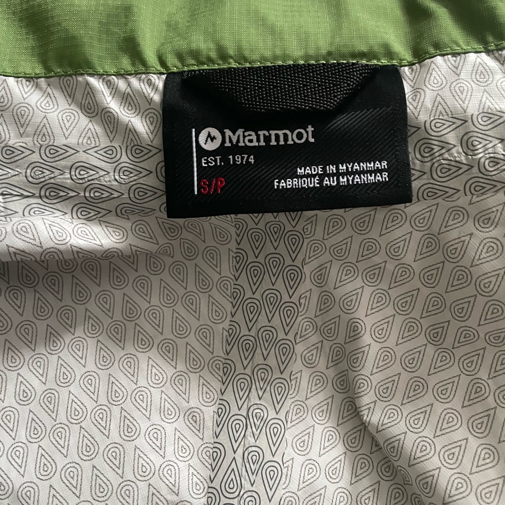 Women’s PreCip Eco Marmot Green Raincoat
